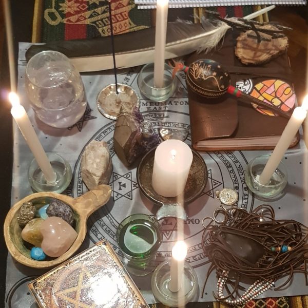 Taller magia ritual con velas